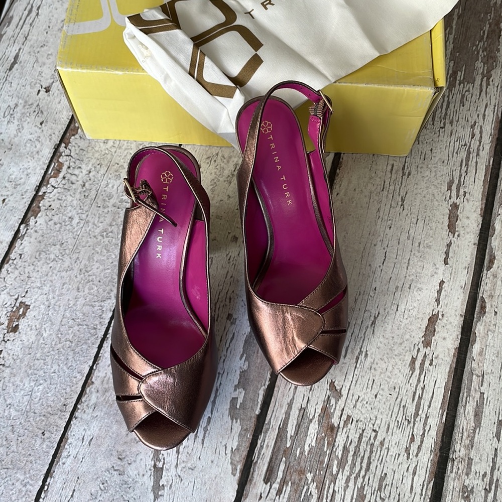 Trina Turk Joni Platform Heel - Sz 6.5